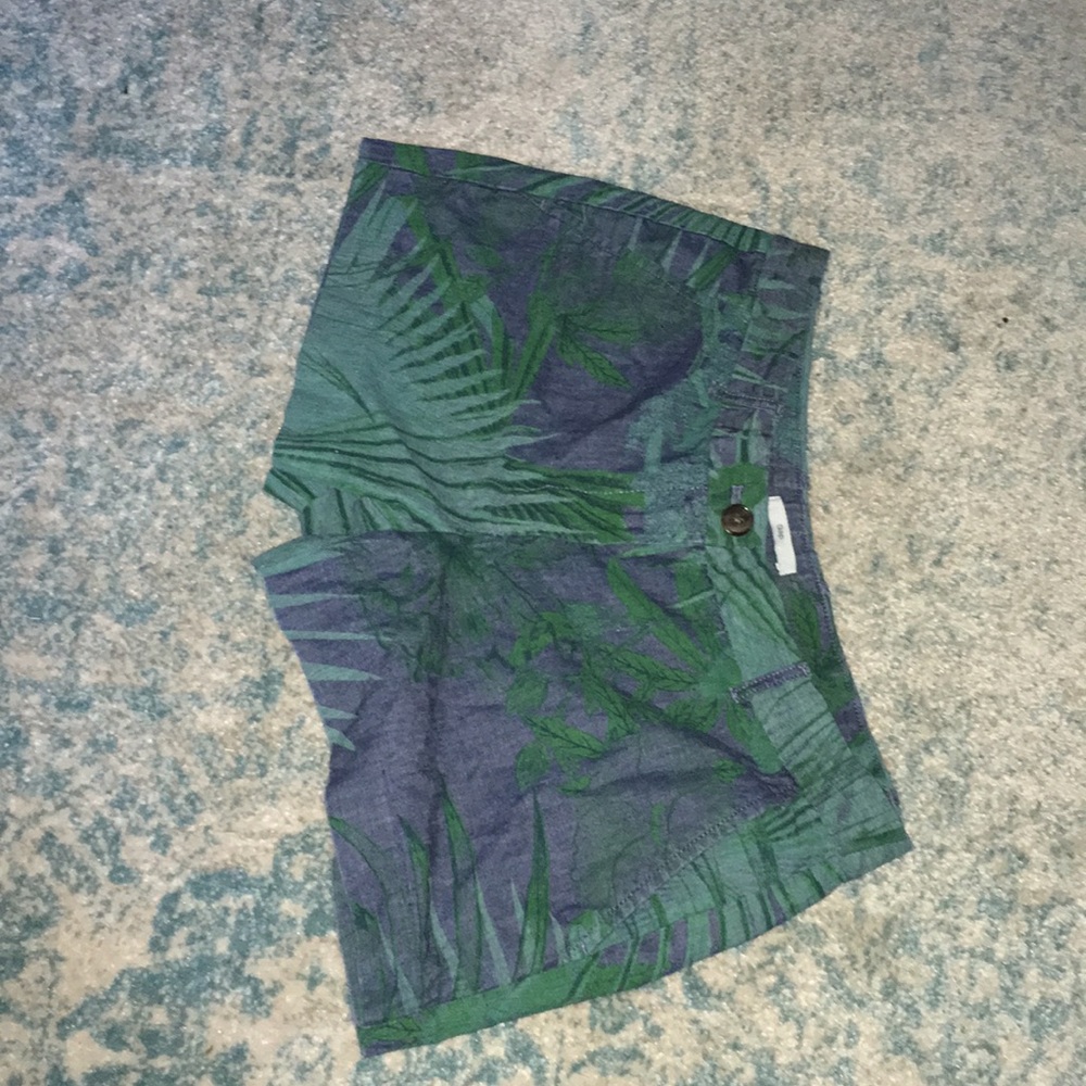 Blue and green shorts by GAP